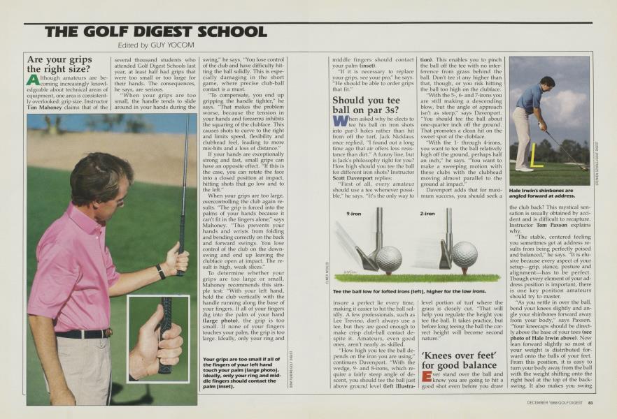 THE GOLF DIGEST SCHOOL