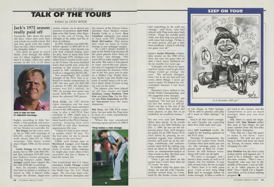 TALK OF THE TOURS