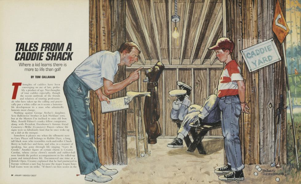 TALES FROM A CADDIE SHACK