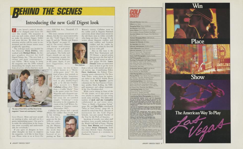 Introducing the new Golf Digest look