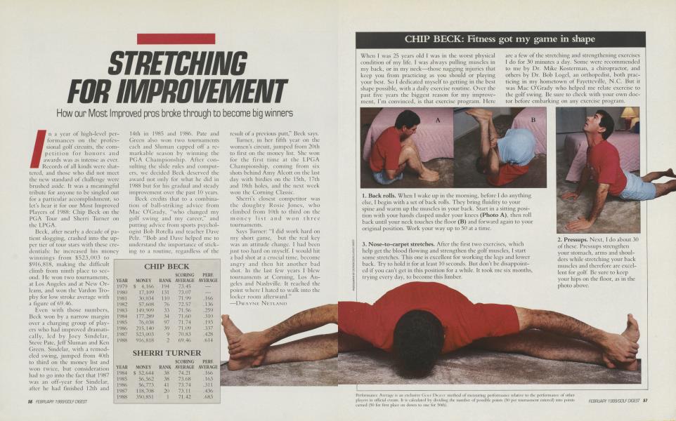 STRETCHING FOR IMPROVEMENT