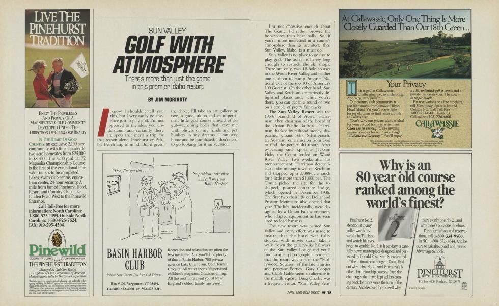 GOLF WITH ATMOSPHERE