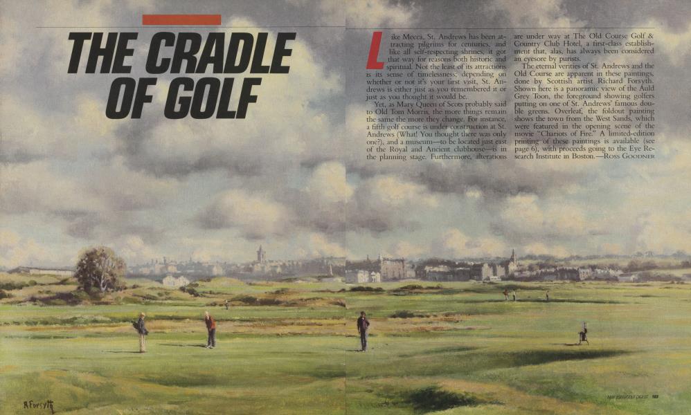 THE CRADLE OF GOLF