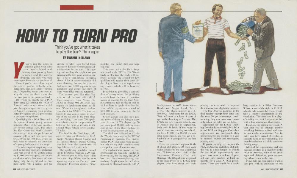 HOW TO TURN PRO
