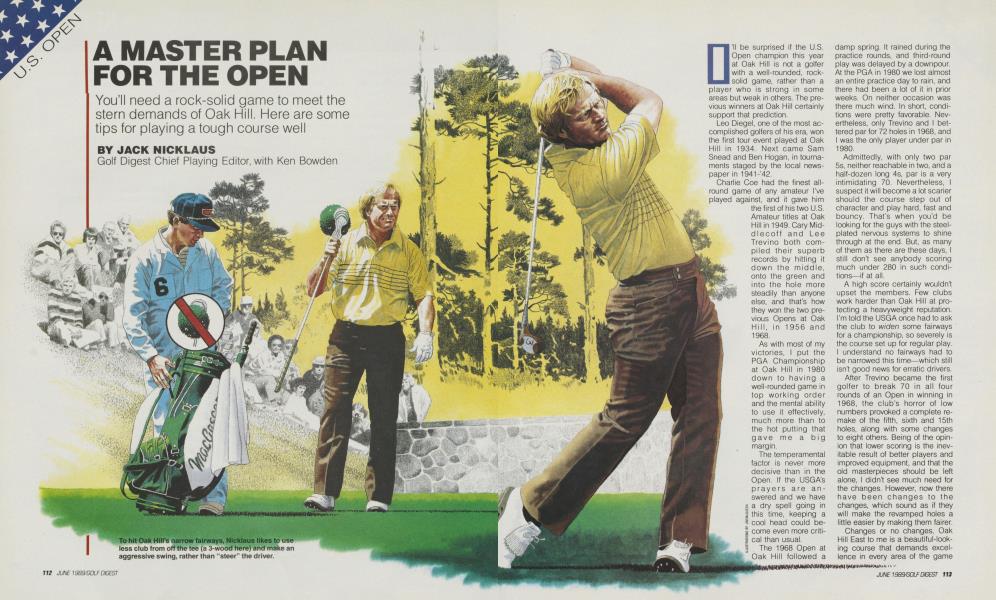 A MASTER PLAN FOR THE OPEN