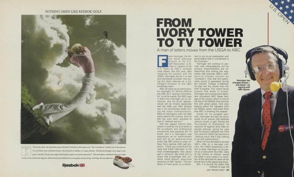 FROM IVORY TOWER TO TV TOWER