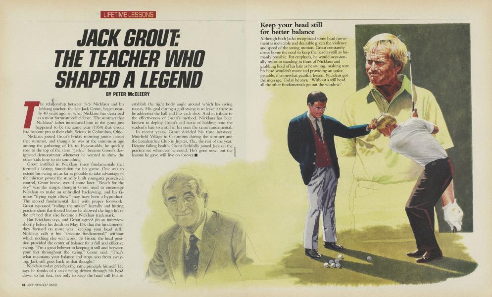 JACK GROUT: THE TEACHER WHO SHAPED A LEGEND