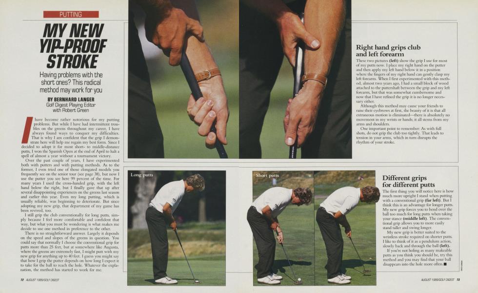 MY NEW YIP-PROOF STROKE