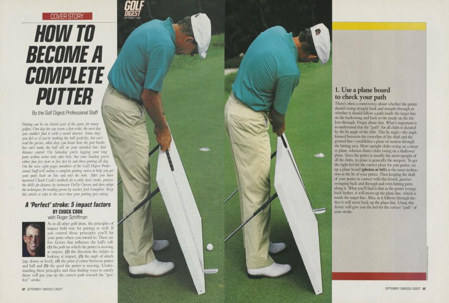 HOW TO BECOME A COMPLETE PUTTER