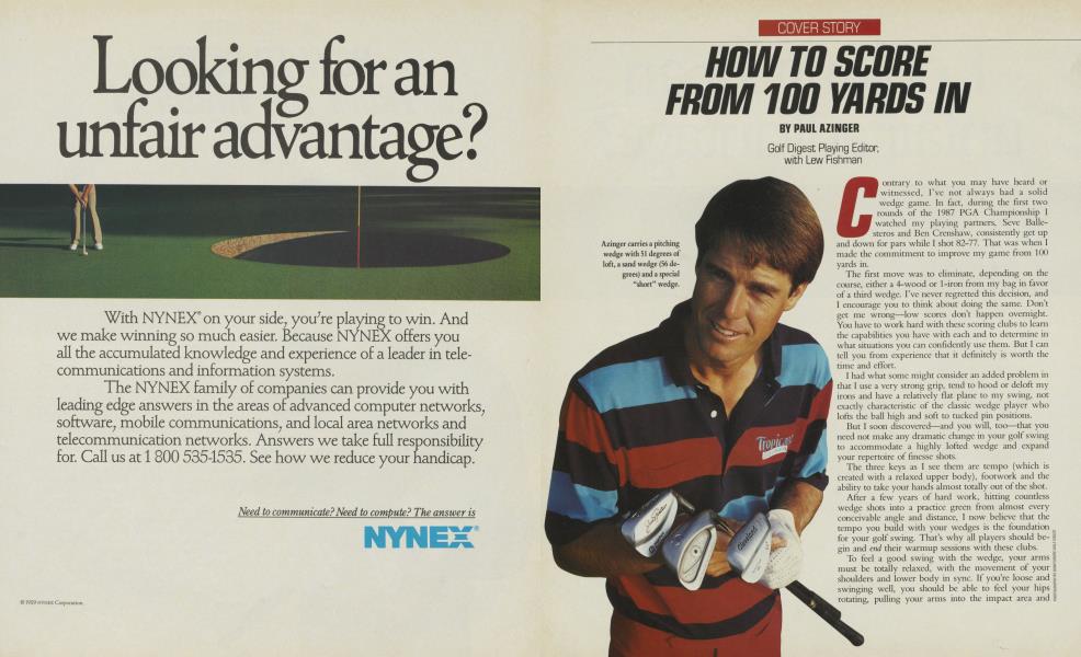 HOW TO SCORE FROM 100 YARDS IN
