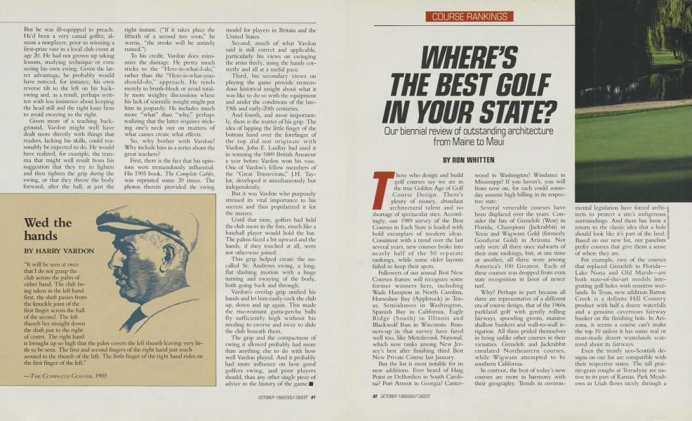 WHERE'S THE BEST GOLF IN YOUR STATE?