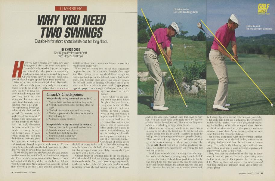 WHY YOU NEED TWO SWINGS