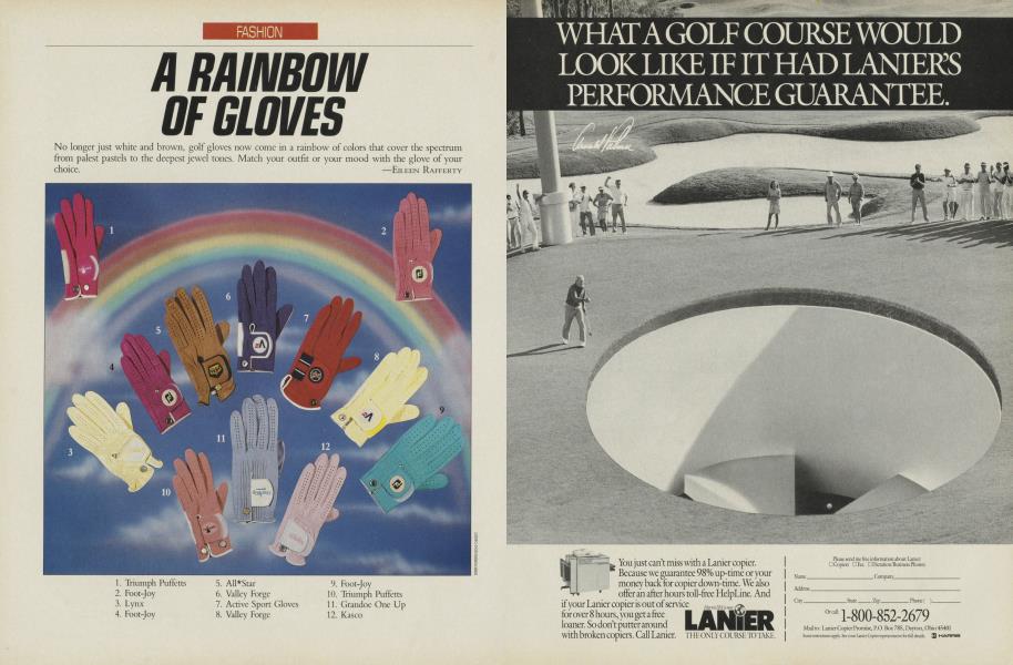 A RAINBOW OF GLOVES