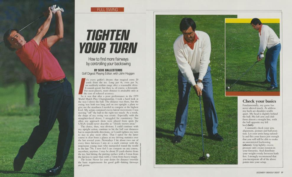 TIGHTEN YOUR TURN