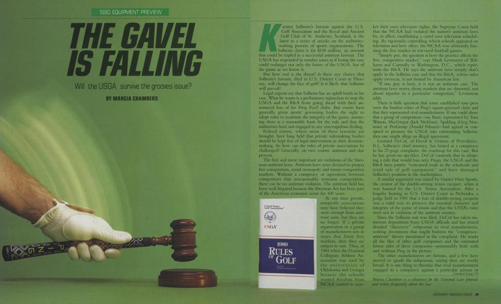 THE GAVEL IS FALLING