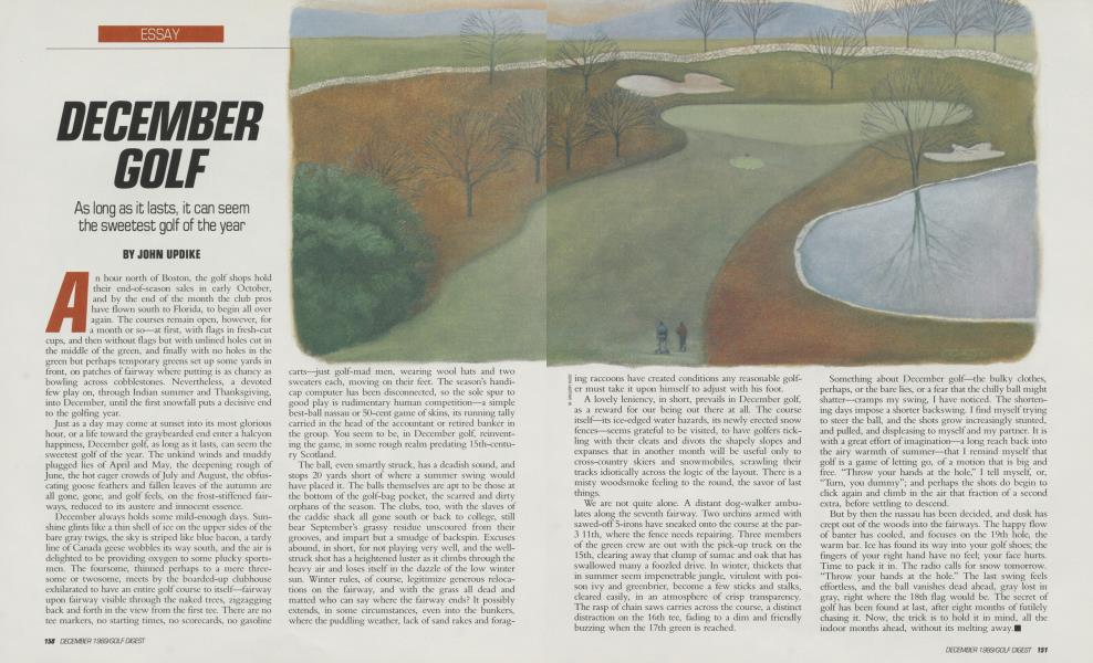 DECEMBER GOLF