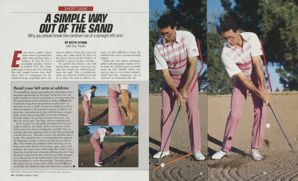 A SIMPLE WAY OUT OF THE SAND