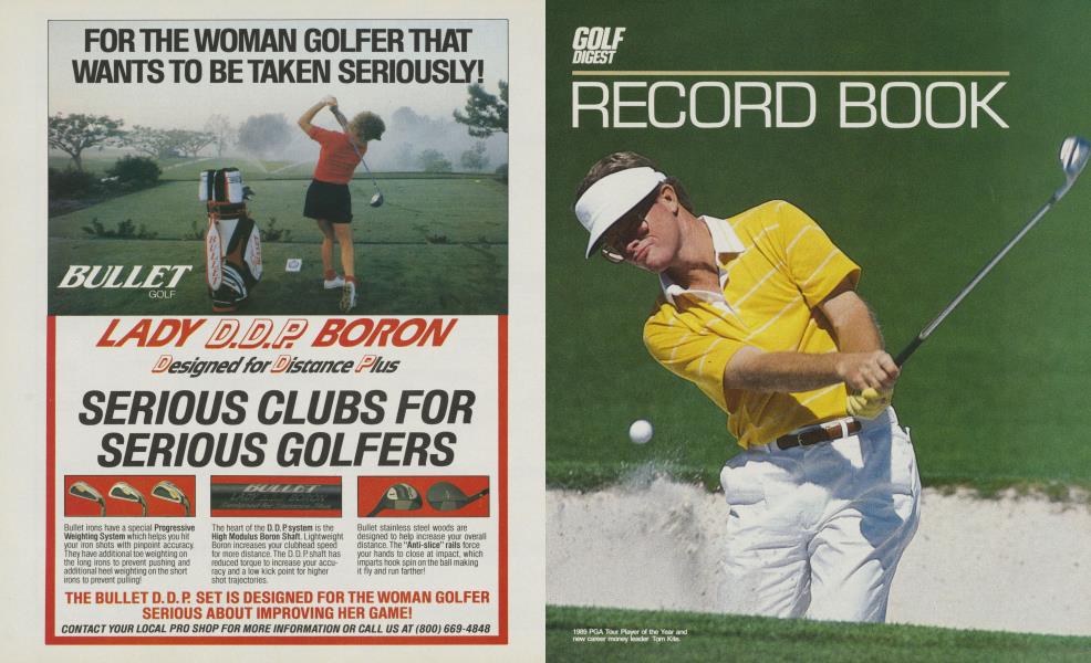 GOLF DIGEST RECORD BOOK