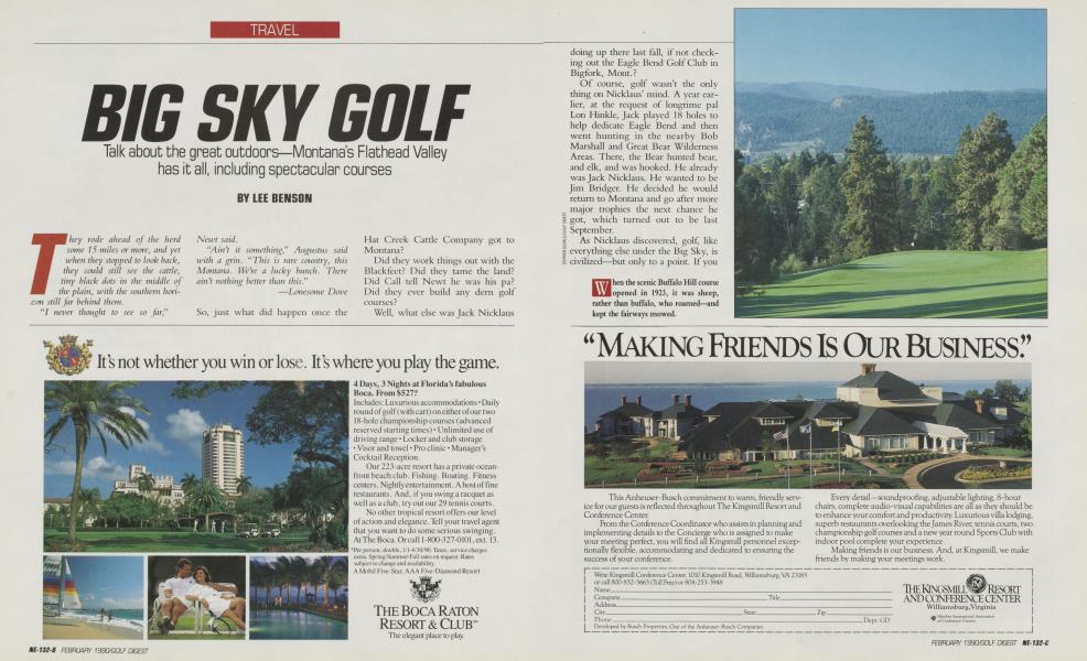 BIG SKY GOLF