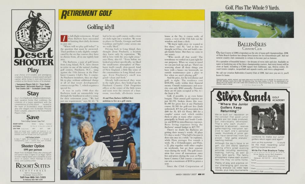 Golfing idyll