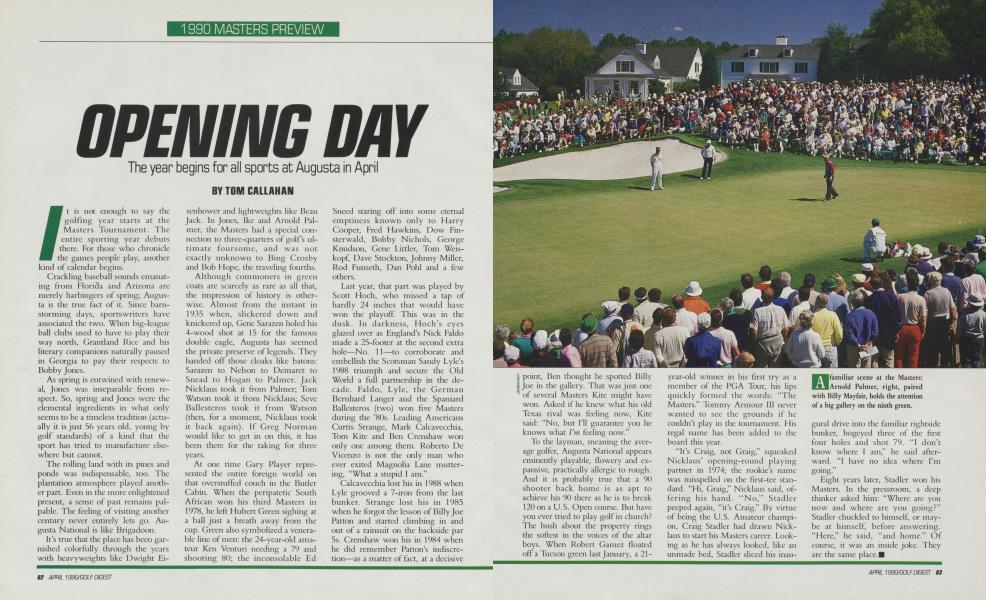 OPENING DAY