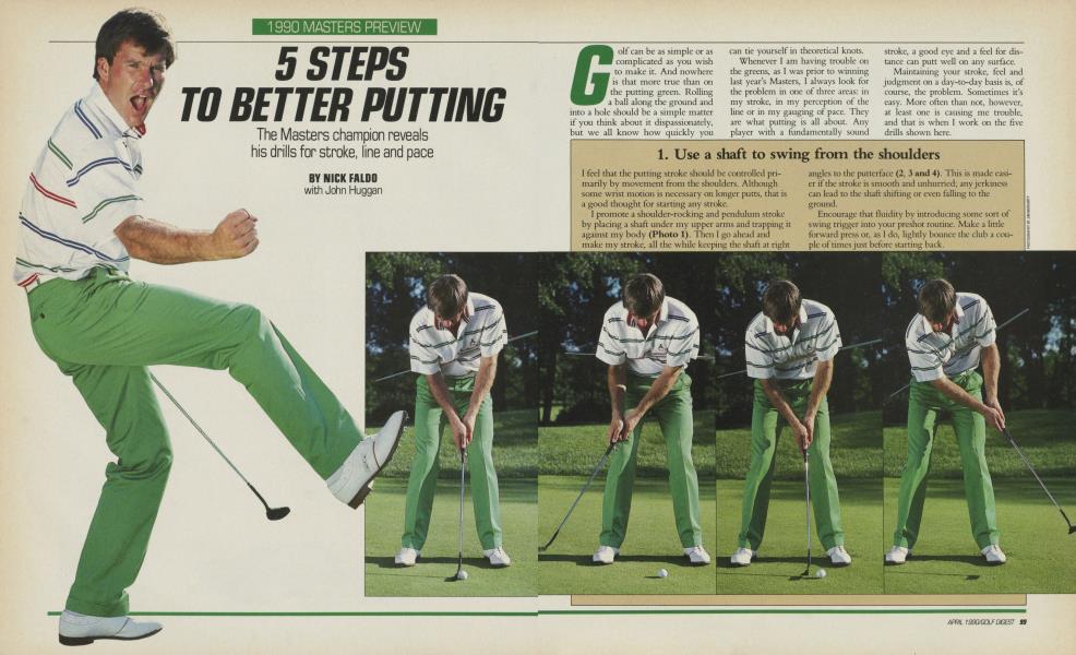 5 STEPS TO BETTER PUTTING