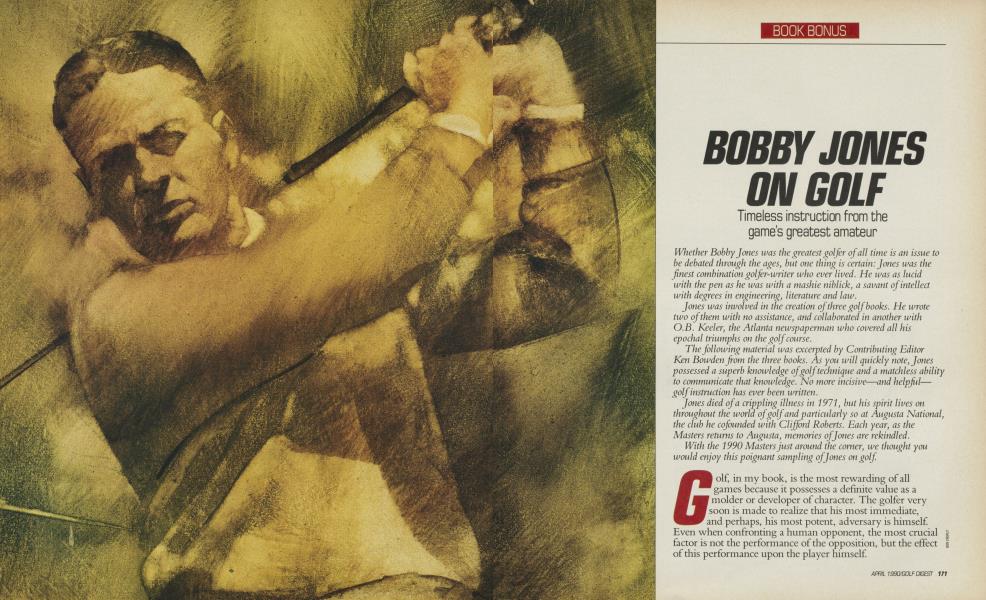 BOBBY JONES ON GOLF