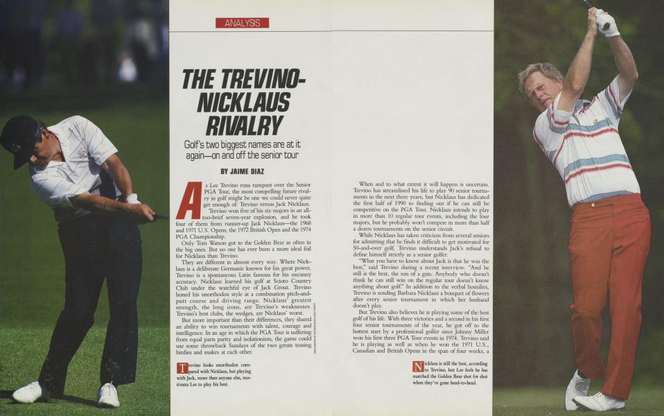 THE TREVINO-NICKLAUS RIVALRY
