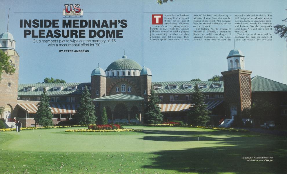 INSIDE MEDINAH’S PLEASURE DOME