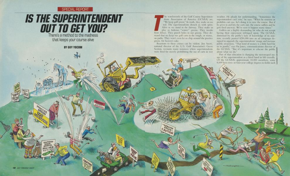 IS THE SUPERINTENDENT OUT TO GET YOU?