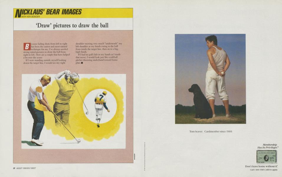 ‘Draw’ pictures to draw the ball