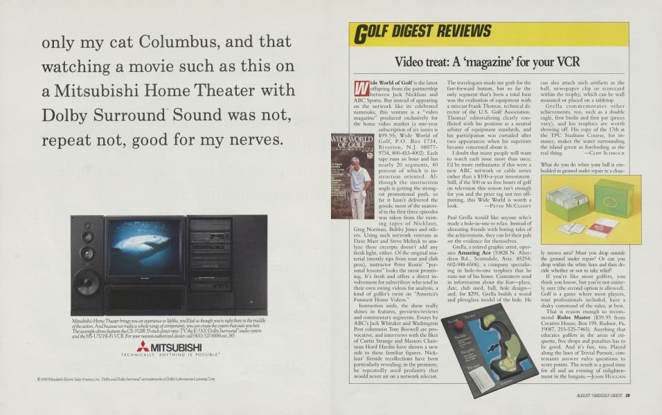 Video treat: A ‘magazine’ for your VCR