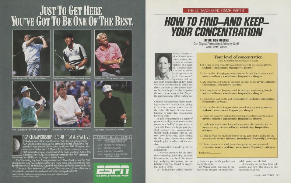 HOW TO FIND-AND KEEP-YOUR CONCENTRATION