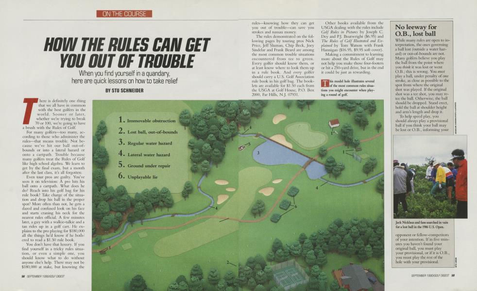 HOW THE RULES CAN GET YOU OUT OF TROUBLE