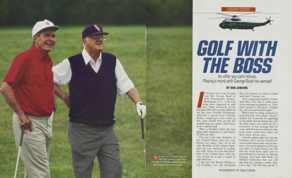 GOLF WITH THE BOSS