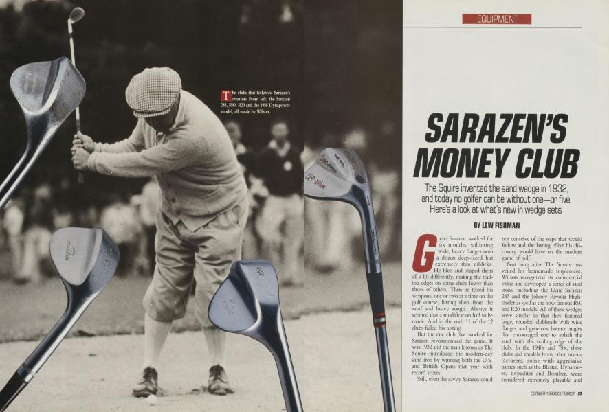 SARAZEN’S MONEY CLUB