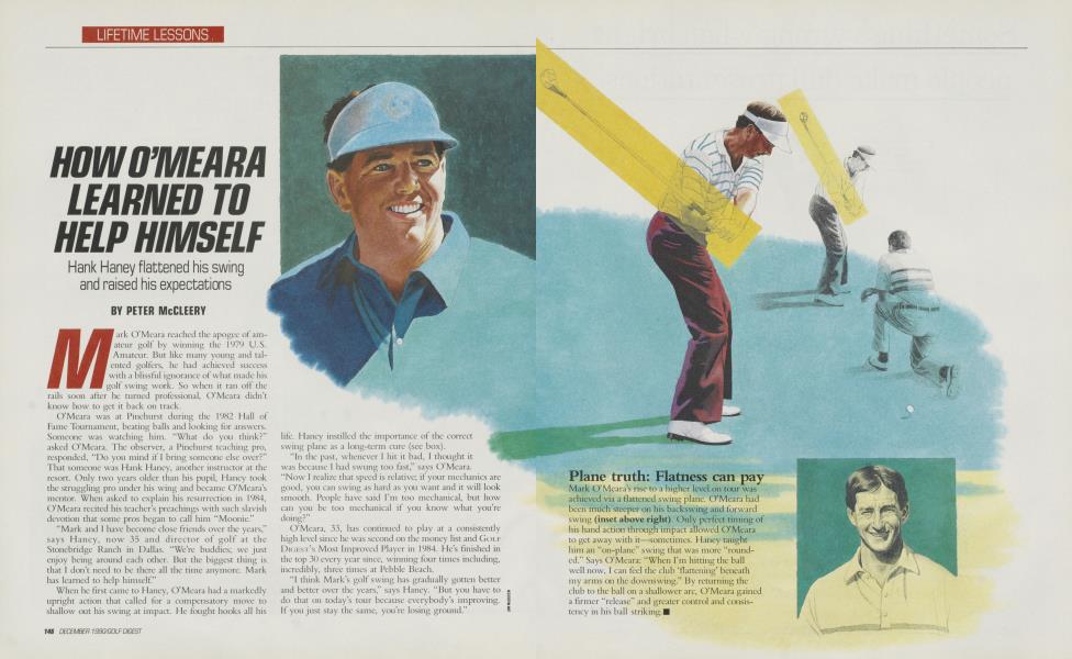 HOW O’MEARA LEARNED TO HELP HIMSELF
