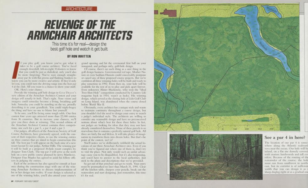 REVENGE OF THE ARMCHAIR ARCHITECTS