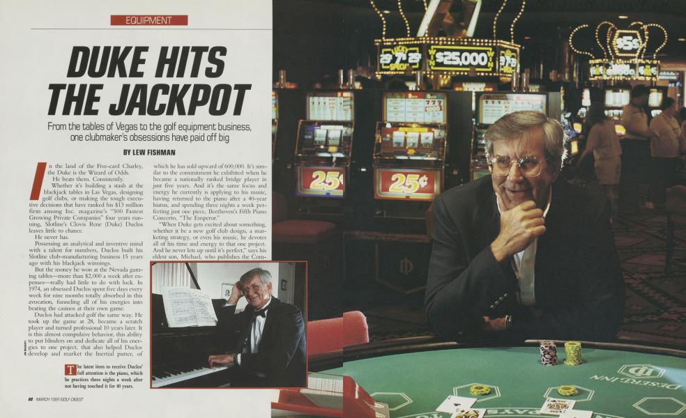 DUKE HITS THE JACKPOT