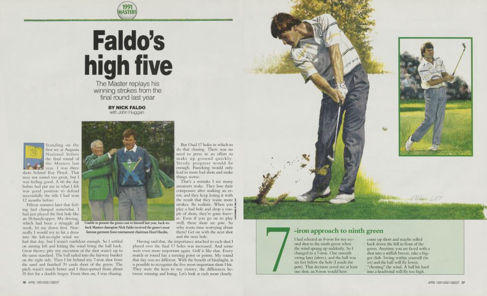 Faldo’s high five