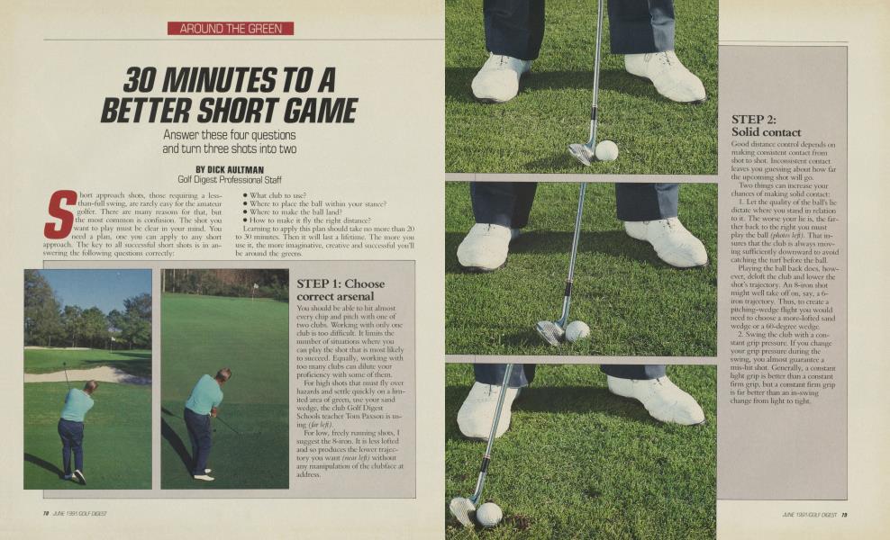 30 MINUTES TO A BETTER SHORT GAME