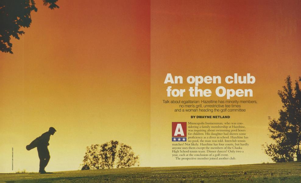 An open club for the Open