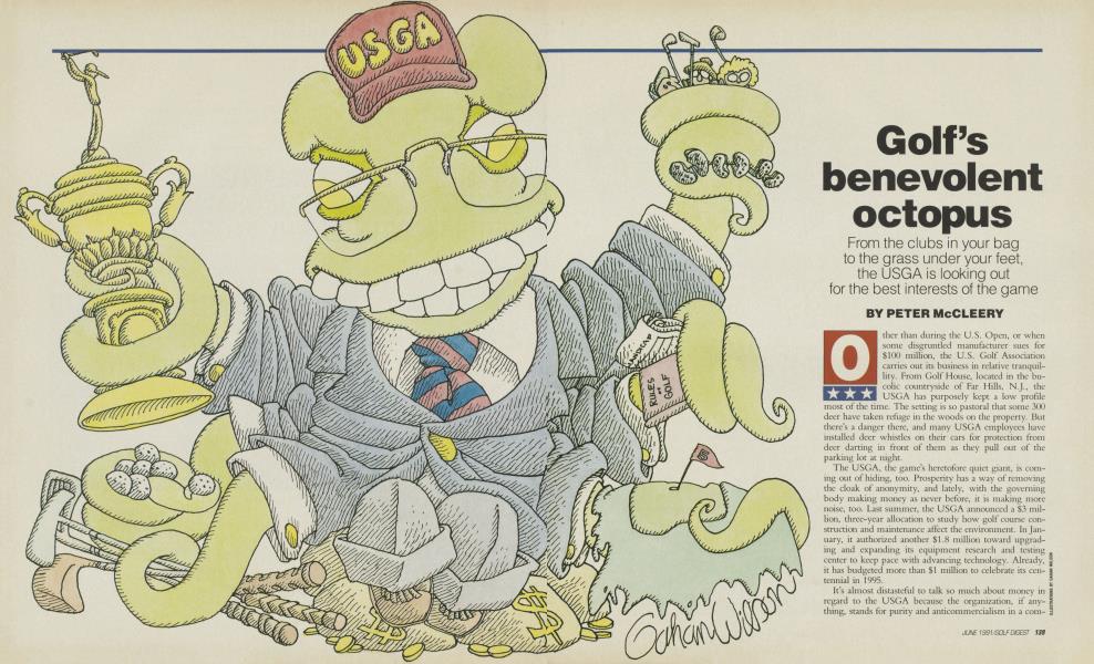 Golf’s benevolent octopus