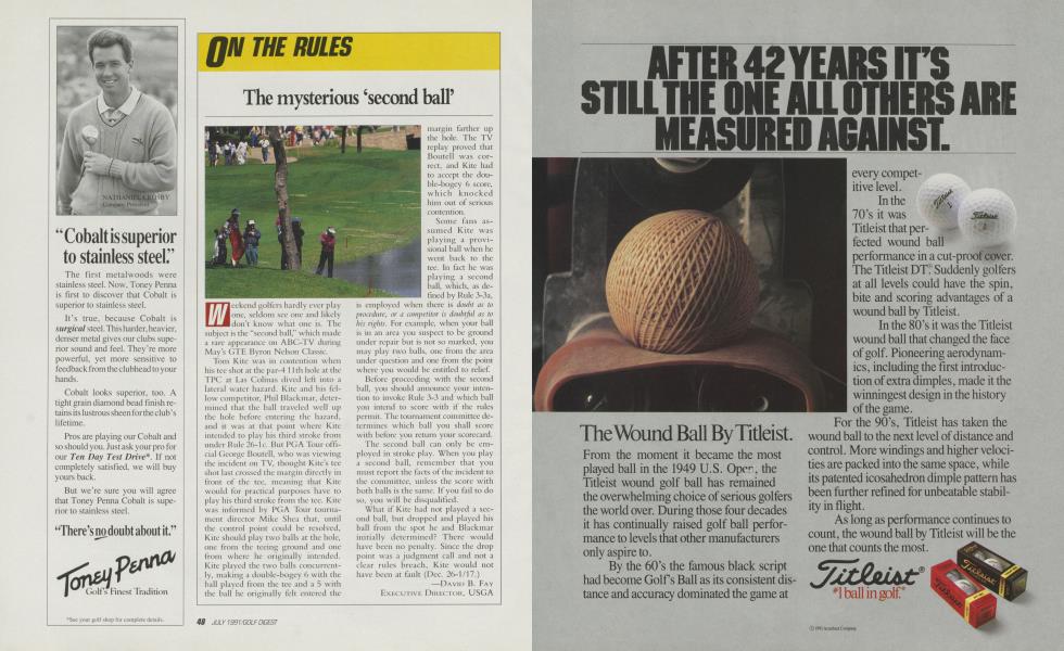The mysterious 'second ball'