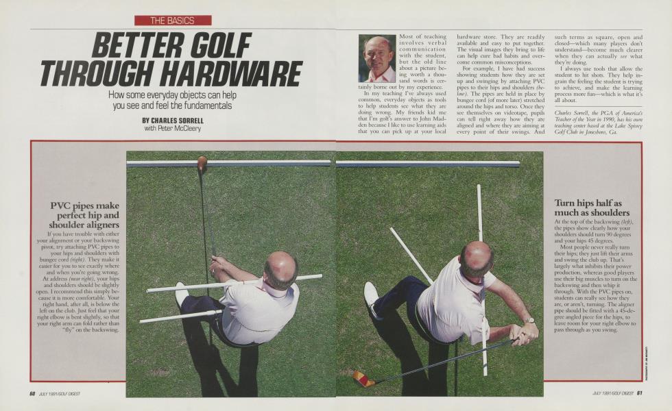 BETTER GOLF THROUGH HARDWARE