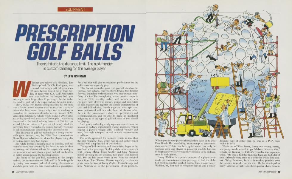 PRESCRIPTION GOLF BALLS