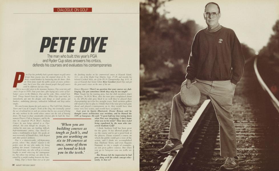 PETE DYE