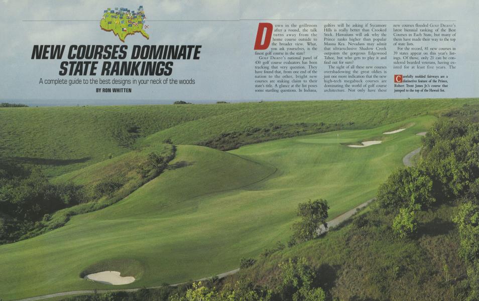 NEW COURSES DOMINATE STATE RANKINGS