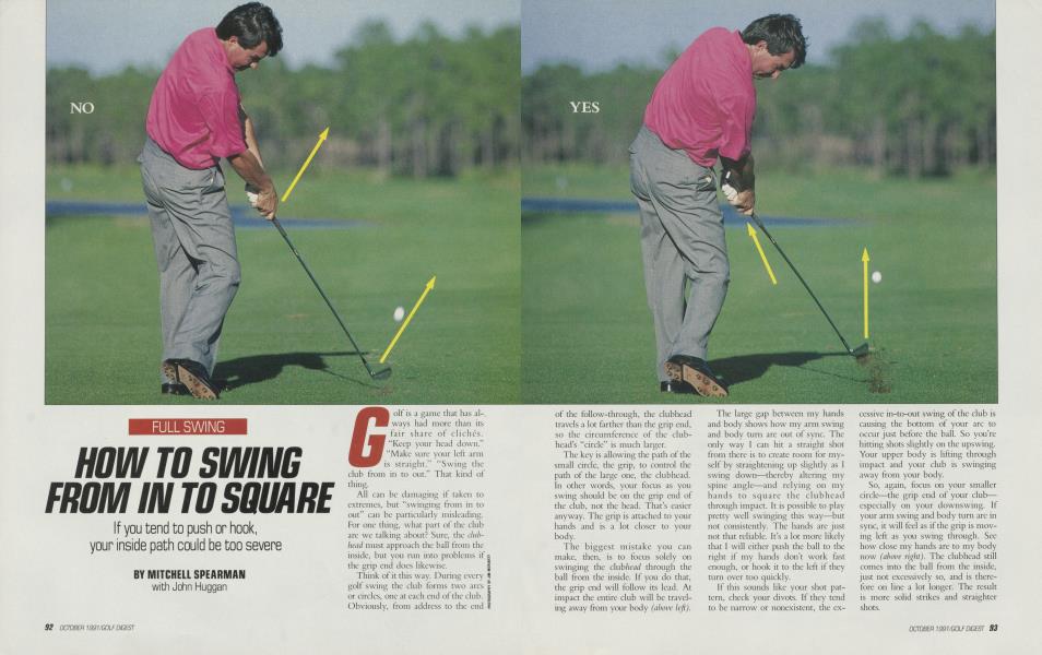 HOW TO SWING FROM IN TO SQUARE
