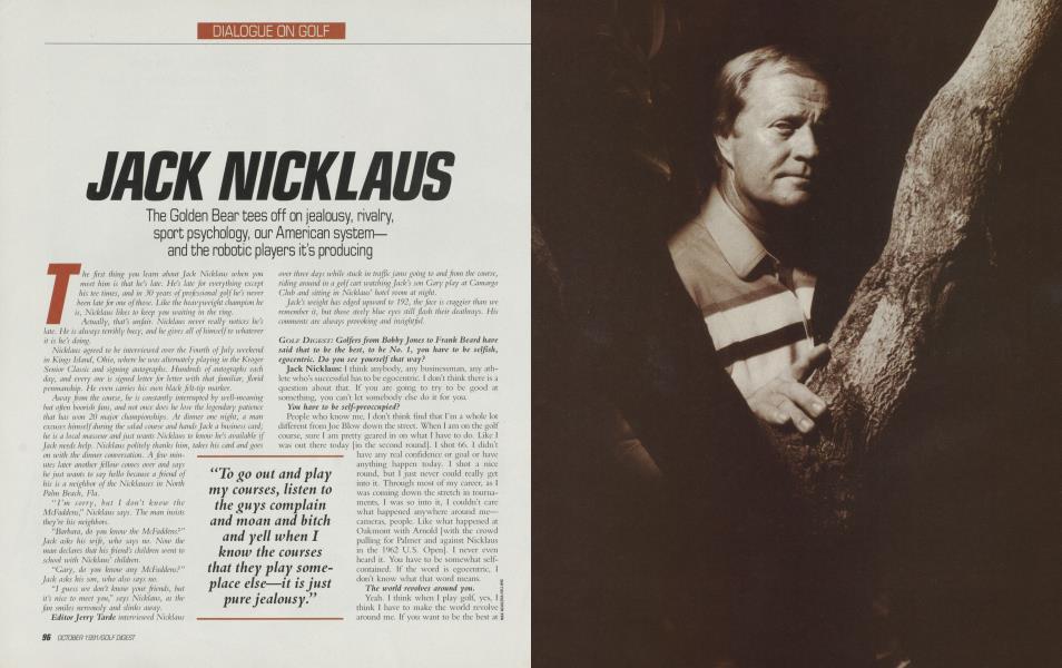 JACK NICKLAUS